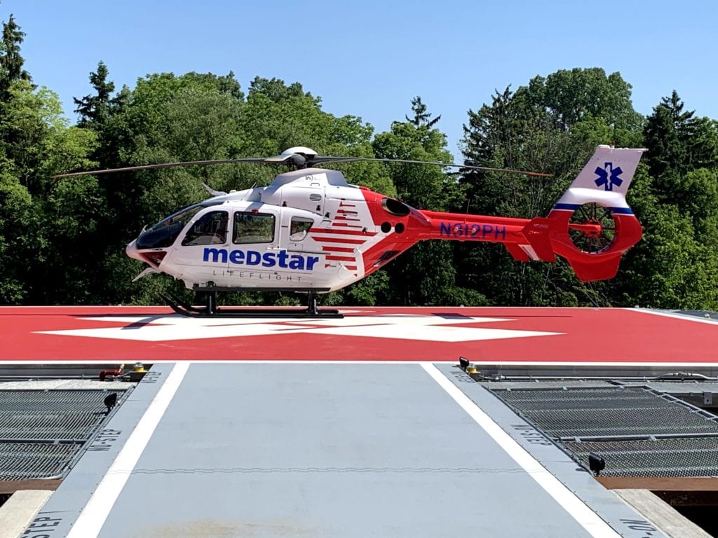 Medstar LifeFlight Helicopter